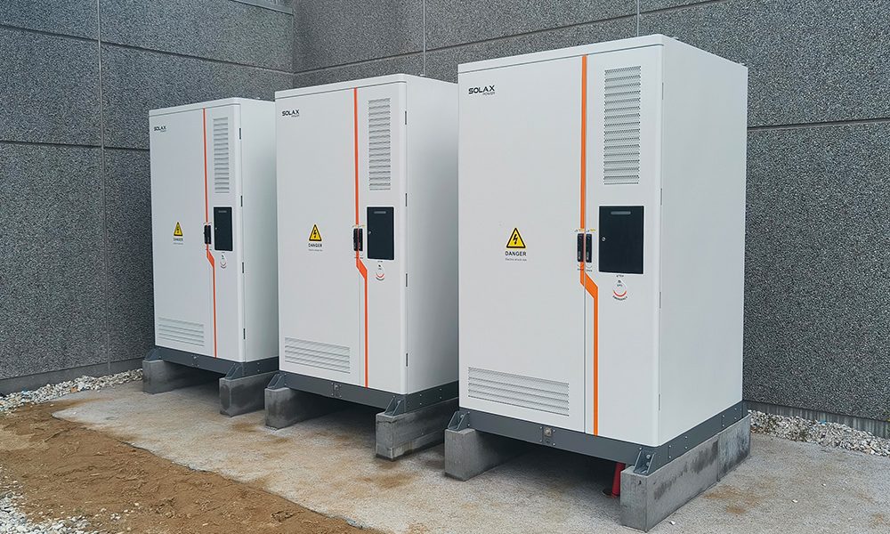 3 Solax Trene batterier